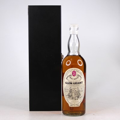 Lot 1405 - Glengrant 21 year old Highland malt Scotch...