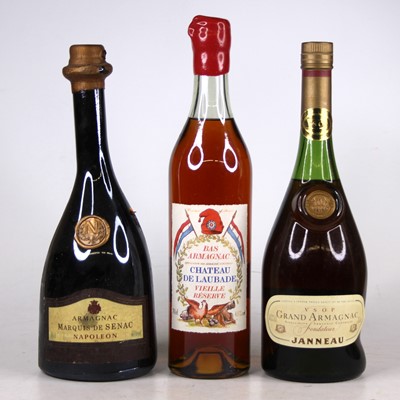 Lot 1412 - Janneau VSOP Grand Armagnac, 70cl, 40%, one...