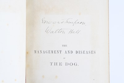 Lot 1008 - Animal management, a collection of ten volumes...