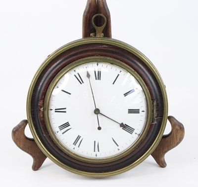 Lot 1510 - An early 19th century sedan clock, having a...