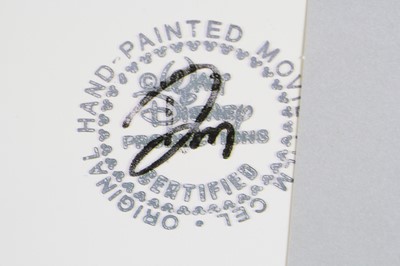 Lot 774 - Aristocats, 1970, a hand painted movie film...
