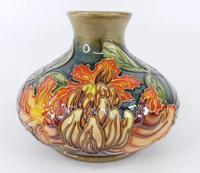 Lot 11 - A contemporary Moorcroft Flames of the Forest...