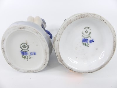 Lot 55 - A collection of four Royal Copenhagen glazed...