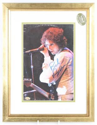 Lot 802 - Bob Dylan, a 29.5 x 19.5cm colour image of...