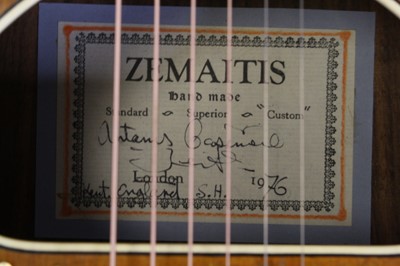 Lot 517 - A 1976 Anthony Zemaitis six-string acoustic...