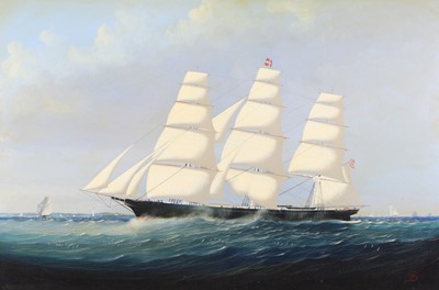 Lot 1496 - Anthony Skuse (20th century) - The clipper...