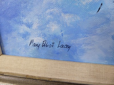 Lot 231 - Mary Elliot Lacey (b.1923) - Water Rail, oil...