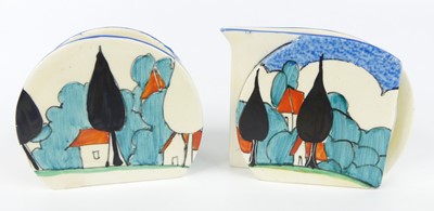 Lot 41 - A rare Clarice Cliff May Avenue pattern...