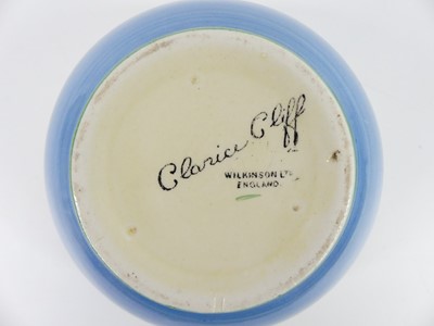 Lot 29 - A 1930s Clarice Cliff Blue Crocus pattern...