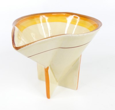 Lot 19 - A 1930s Clarice Cliff banded Bizarre conical...