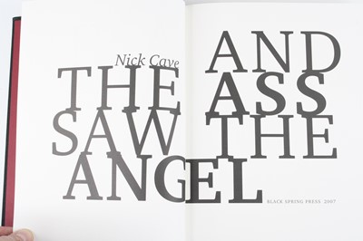 Lot 509 - Cave, Nick: And The Ass Saw The Angel, Black...