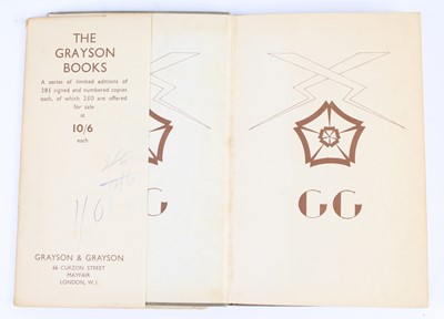 Lot 1065 - Greene, Graham: The Bear Fell Free, 1935 first...