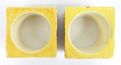Lot 24 - A pair of 1930s Clarice Cliff Rhodanthe...