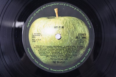 Lot 547 - The Beatles - Let It Be, PXS 1, Apple PCS 7096...