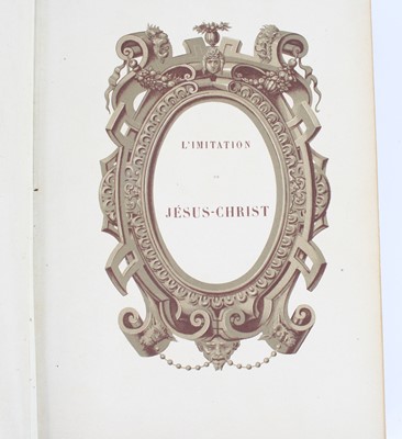 Lot 1016 - Attributed to À KEMPIS, Thomas, L'Imitation de...