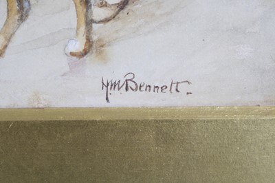 Lot 1457 - Harriet M. Bennett (b.1877) - Blind man's buff,...