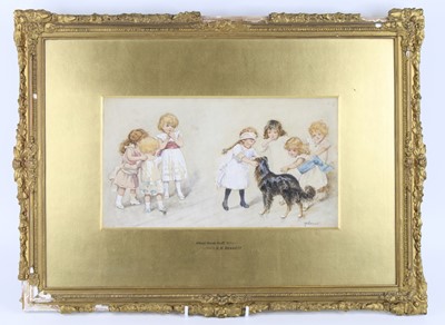Lot 1457 - Harriet M. Bennett (b.1877) - Blind man's buff,...