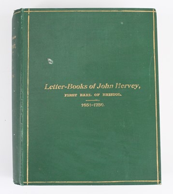 Lot 1032 - Hervey, John: Letter-Books Of John Hervey...