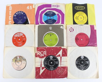 Lot 690 - A large collection of assorted 7" singles,...