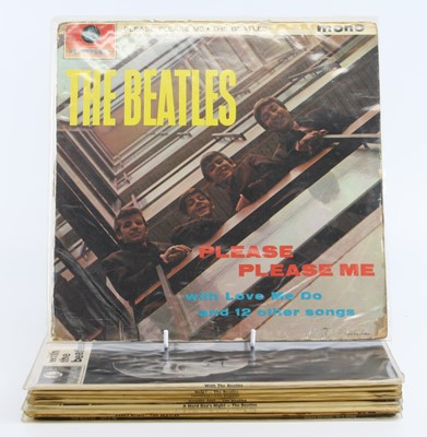 Lot 568 - The Beatles - a collection of ten LP's mostly...