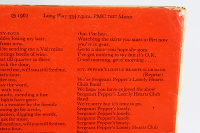 Lot 546 - The Beatles - Sgt Pepper's Lonely Hearts Club...