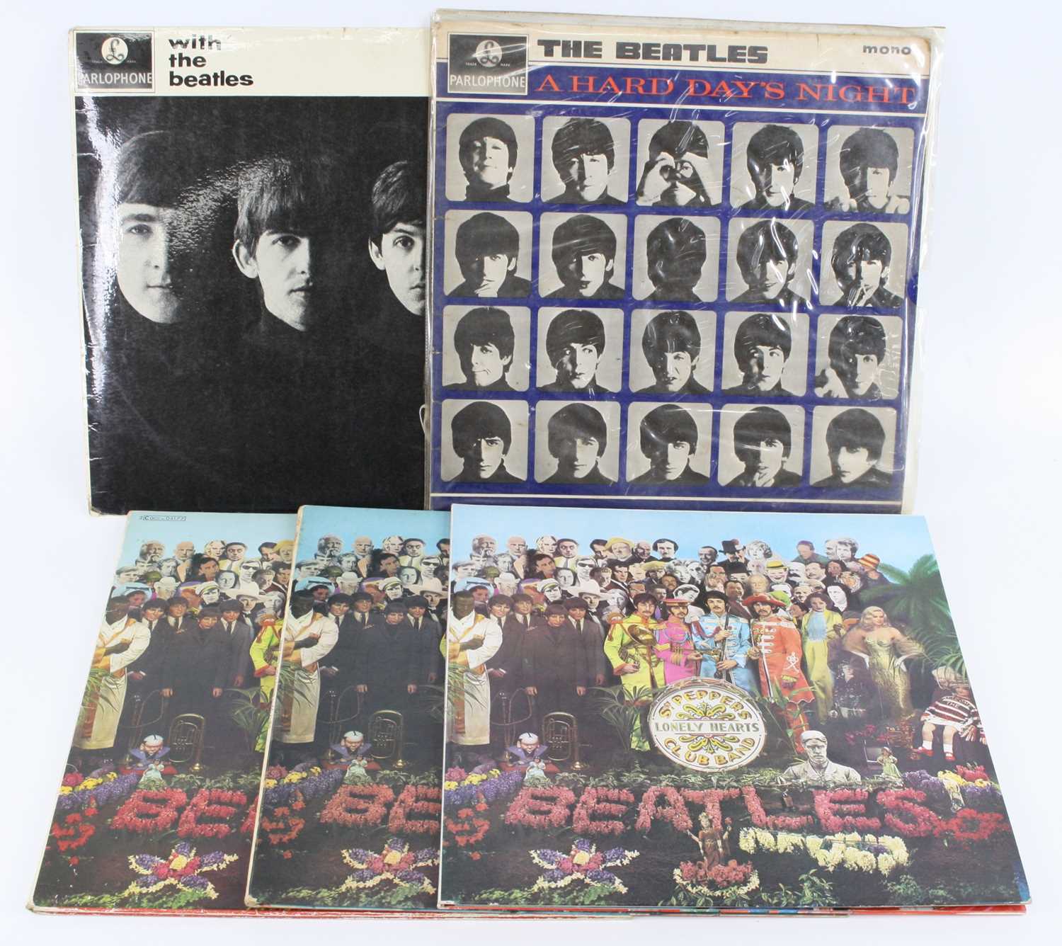 Lot 574 - The Beatles - a collection of LP's to include...