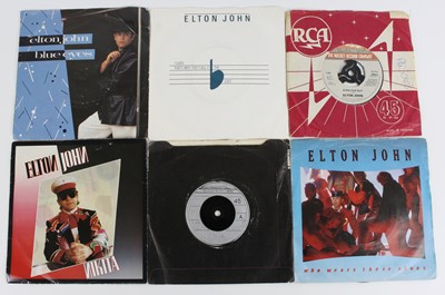 Lot 686 - A large collection of assorted 7" singles to...