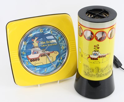 Lot 791 - The Beatles, a Yellow Submarine table lamp of...