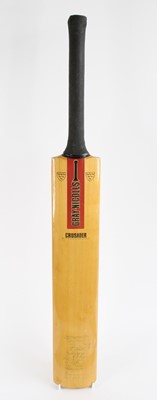 Lot 829 - A Gray-Nicholls Crusader cricket bat, signed...