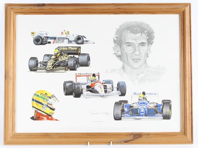 Lot 832 - Stewart McIntyre, (b.1945), Tribute To Ayrton...