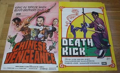 Lot 769 - Chinese Vengeance / Death Kick UK quad...