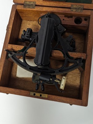 Lot 71 - An early 20th century Kelvin & Hughes sextant,...