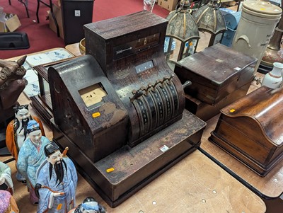 Lot 120 - An early 20th century cash register,...