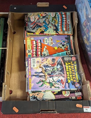 Lot 96 - A collection of DC comic books, to include The...