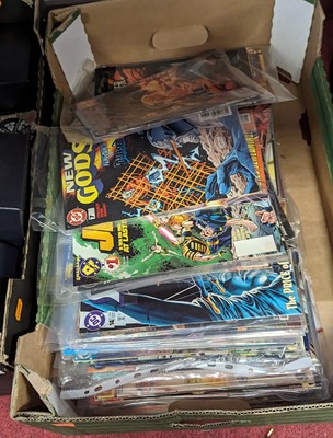 Lot 102 - A collection of Marvel and DC comics, to...