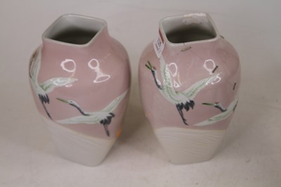 Lot 125 - A pair of 20th century Japanese porcelain...