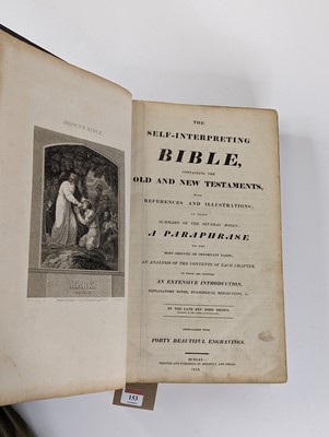 Lot 153 - Brown, Revd John; The Self-interpreting Bible,...