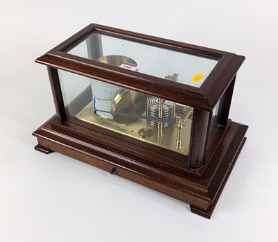 Lot 160 - A Russell of Norwich barograph, in a glazed...