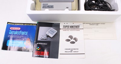 Lot 1892 - A Super Nintendo Entertainment System (SNES)...