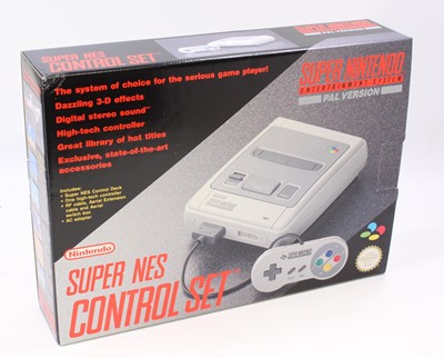 Lot 1892 - A Super Nintendo Entertainment System (SNES)...