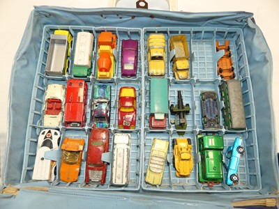 Lot 191 - A Matchbox collectors case containing a...