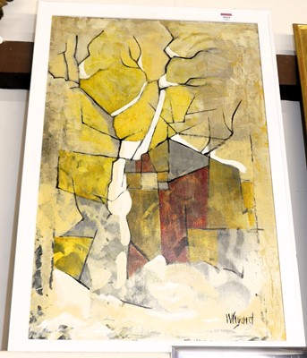 Lot 1019 - Whyard (contemporary) - untitled, acrylic on...