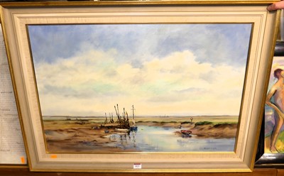 Lot 1021 - Ronald Crampton - The Quay, Morston, Norfolk,...