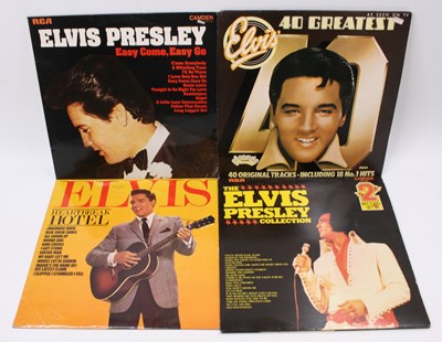 Lot 573 - Elvis Presley - a collection of LPs to include...
