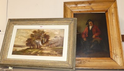 Lot 1031 - Abraham Hulk Jnr - Near Guildford, oil on...