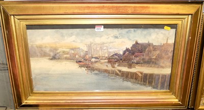 Lot 1032 - Early 20th century English school - Harbour...