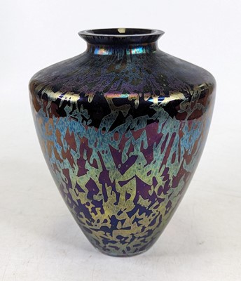 Lot 229 - A 20th century Royal Brierley iridescent glass...