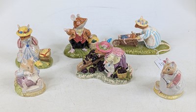 Lot 231 - A collection of six Royal Doulton Brambly...