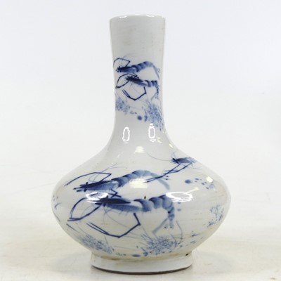 Lot 262 - A Chinese blue and white porcelain vase,...