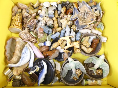 Lot 264 - A collection of Wade Whimsies and similar...